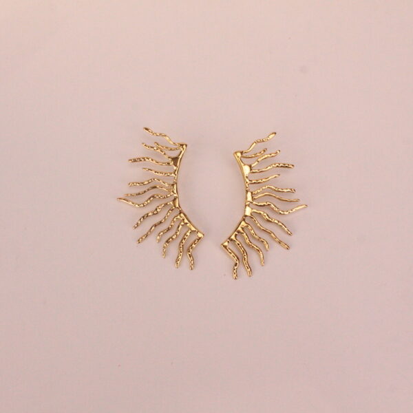 Pendientes Aurora Dorado y Plata