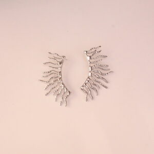 Pendientes Aurora Plata