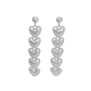 Pendientes Corazón Plata