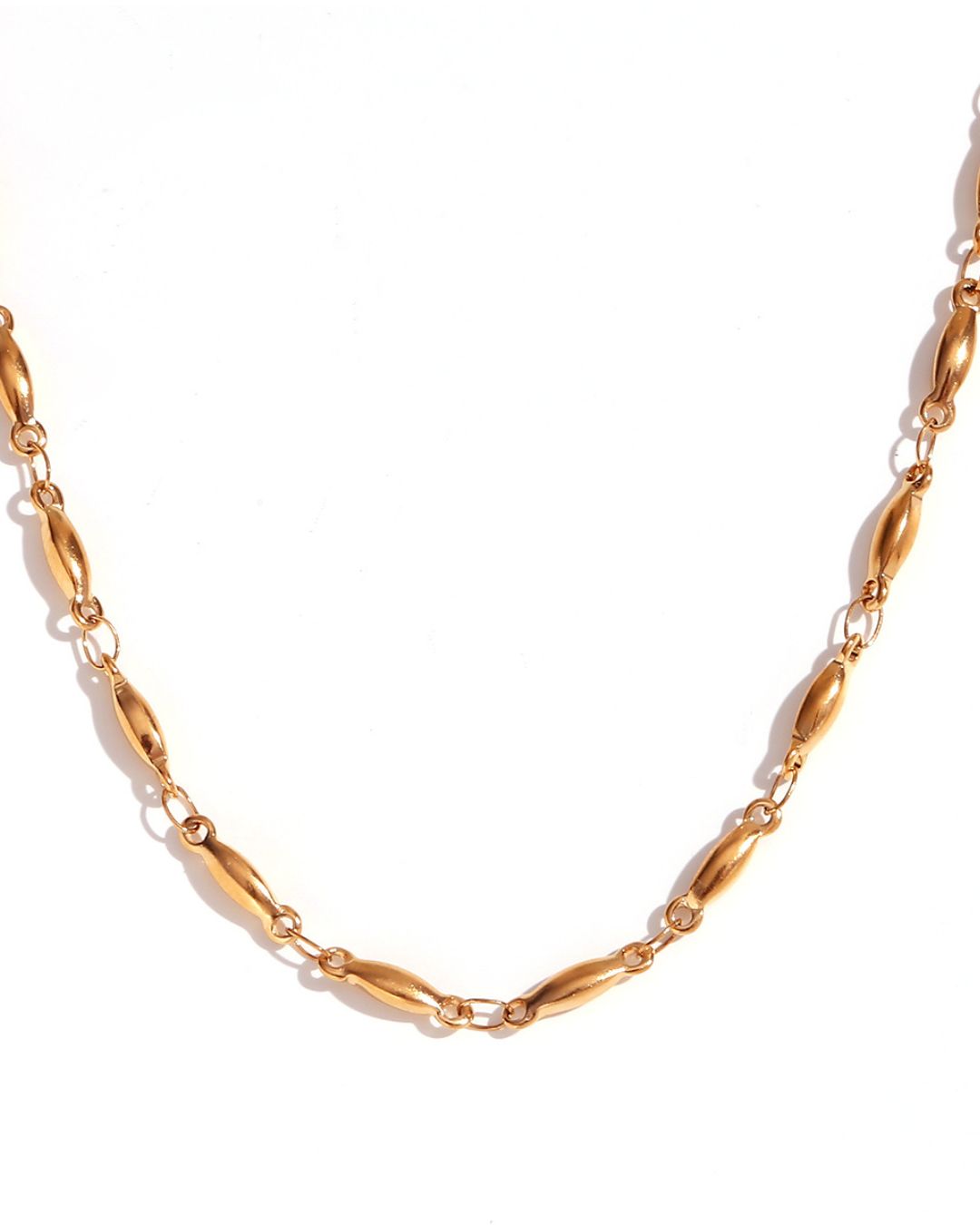 Colgante Cadena Ritmo Dorado